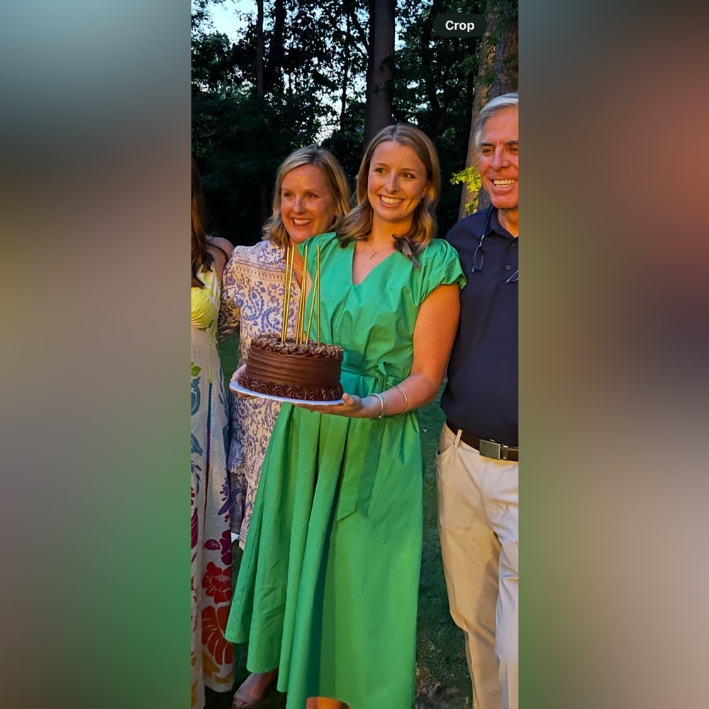 Elegant Green Women's Dress